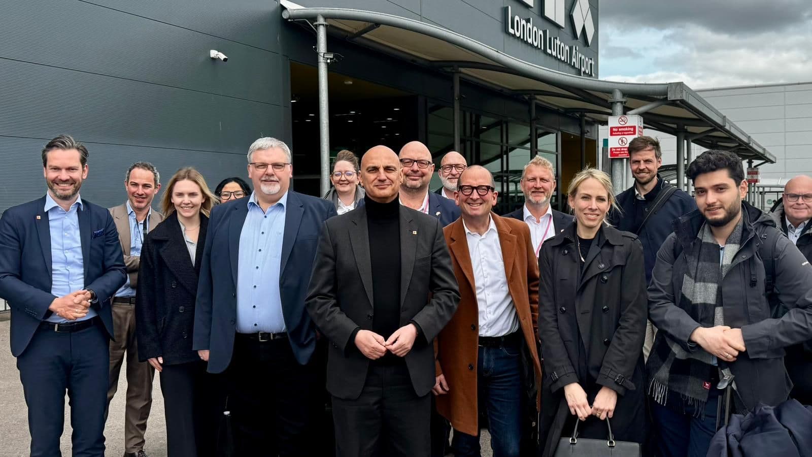 Dortmund delegation in London