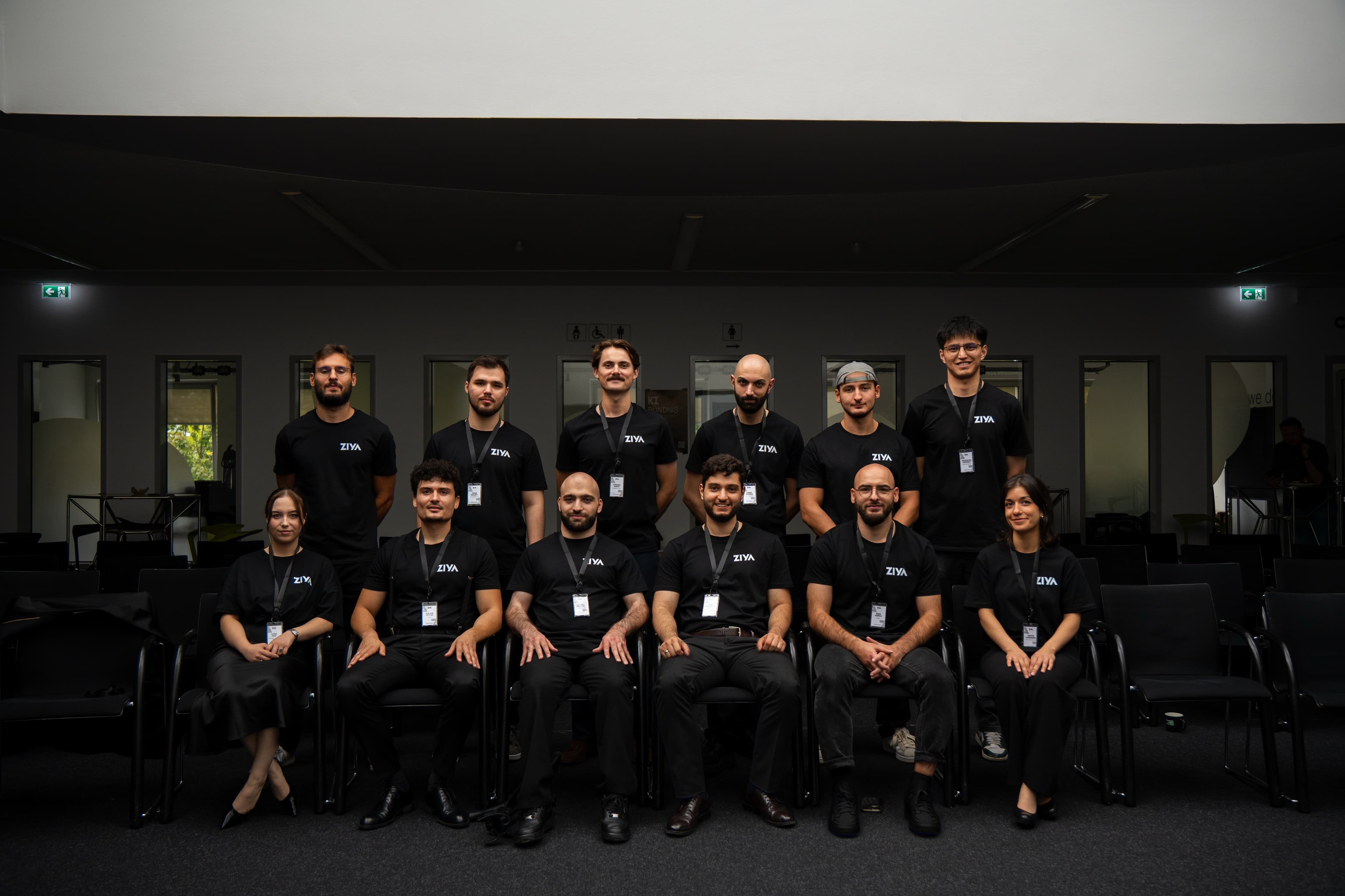Das Team von Ziya in Dortmund